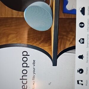 NEW in Box Amazon Echo Pop Newest Model Small Alexa Speaker